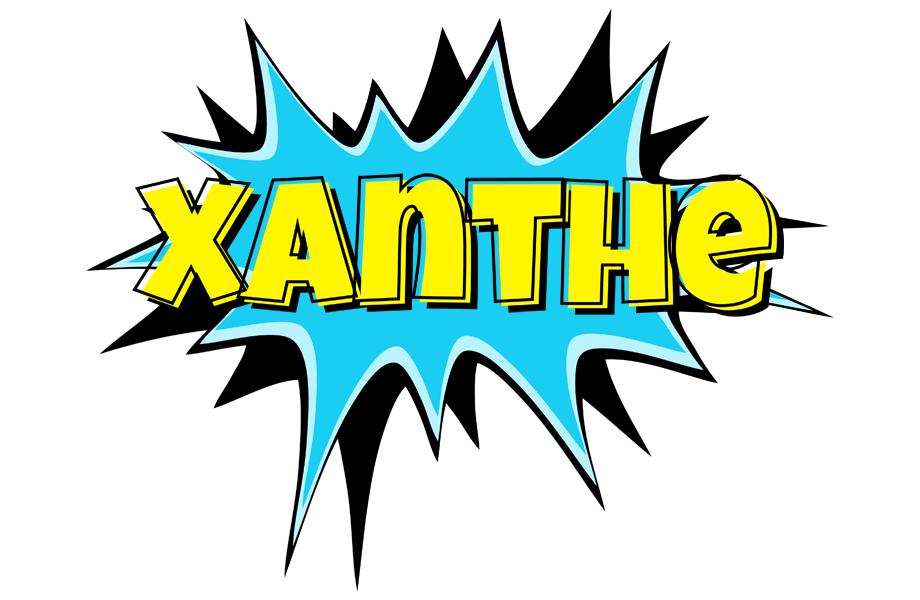 Xanthe amazing logo
