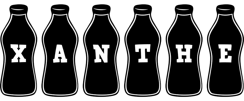 Xanthe bottle logo