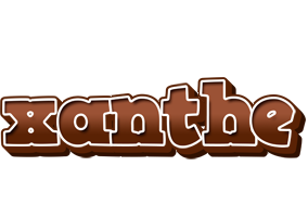 Xanthe brownie logo