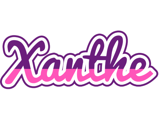 Xanthe cheerful logo