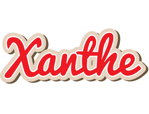 Xanthe chocolate logo