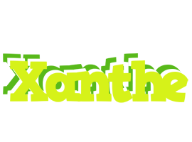 Xanthe citrus logo