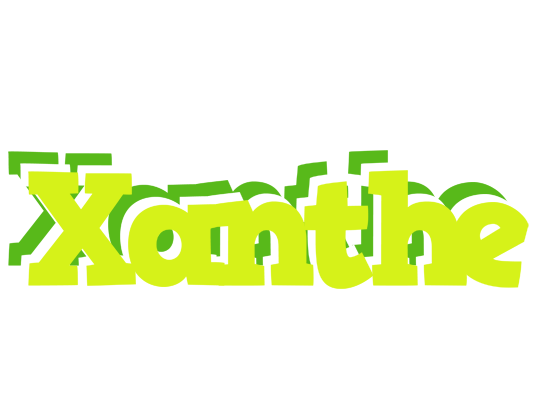 Xanthe citrus logo