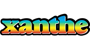 Xanthe color logo