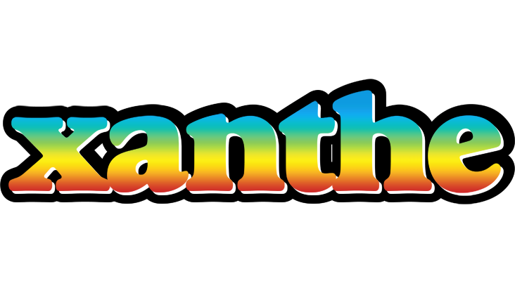 Xanthe color logo