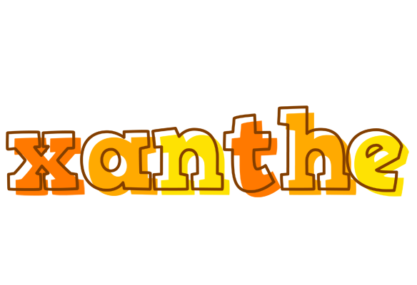 Xanthe desert logo