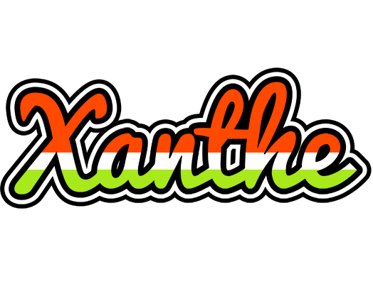 Xanthe exotic logo