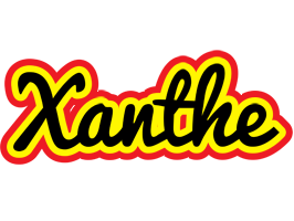 Xanthe flaming logo