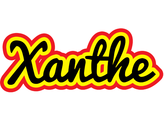 Xanthe flaming logo