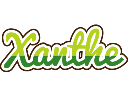 Xanthe golfing logo