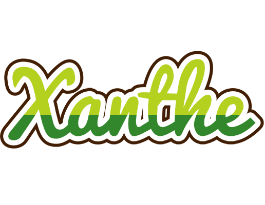 Xanthe golfing logo