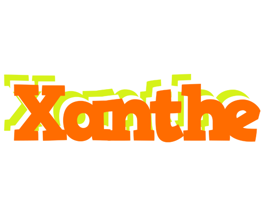 Xanthe healthy logo