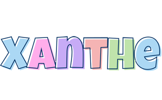 Xanthe pastel logo