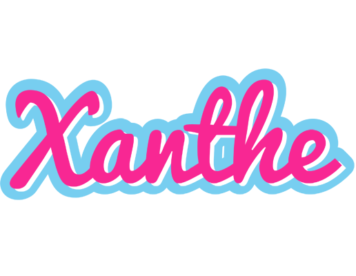 Xanthe popstar logo
