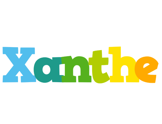 Xanthe rainbows logo