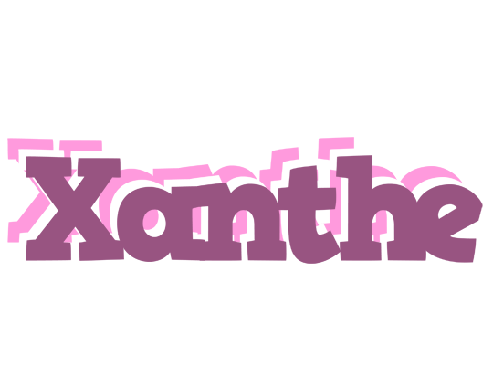 Xanthe relaxing logo
