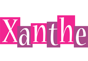 Xanthe whine logo