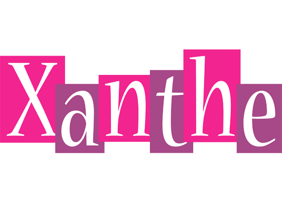 Xanthe whine logo