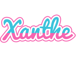 Xanthe woman logo