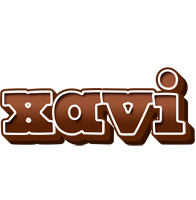Xavi brownie logo