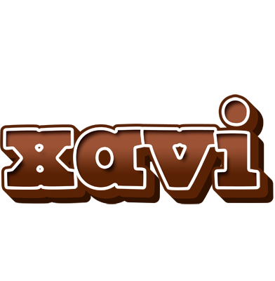 Xavi brownie logo