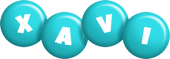 Xavi candy-azur logo