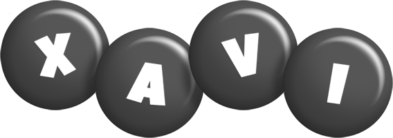 Xavi candy-black logo