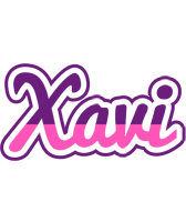 Xavi cheerful logo