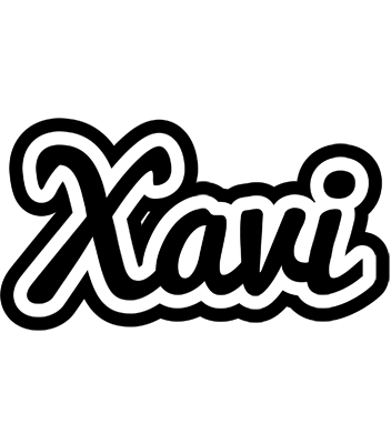 Xavi chess logo
