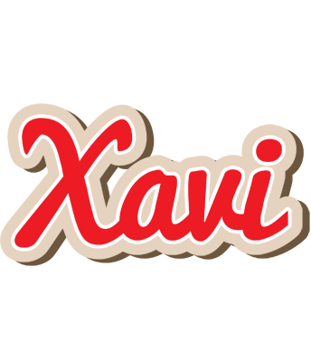 Xavi chocolate logo