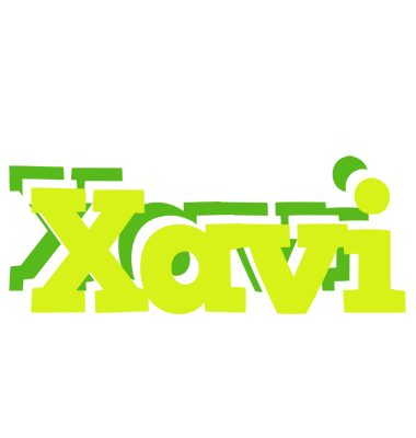 Xavi citrus logo