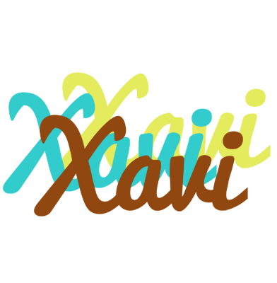 Xavi cupcake logo