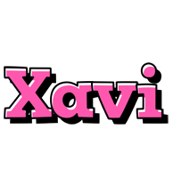 Xavi girlish logo