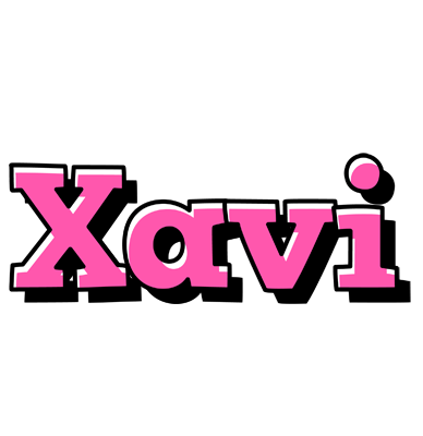 Xavi girlish logo