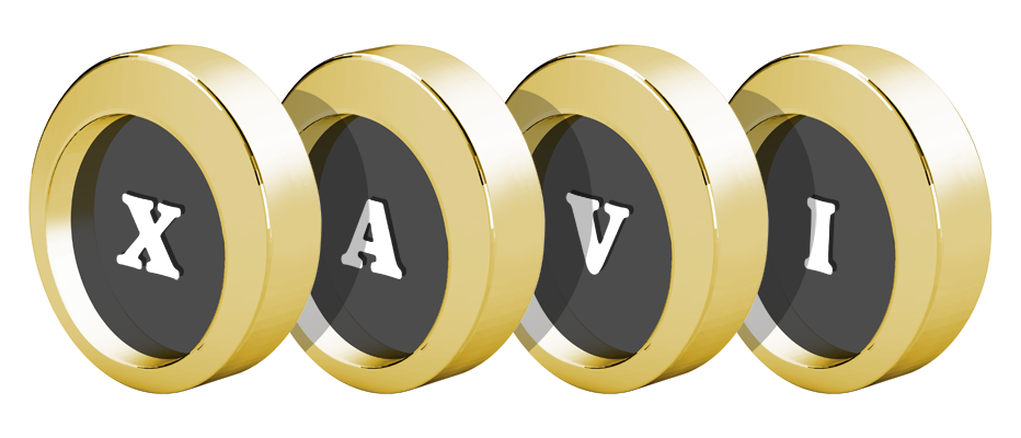 Xavi gold logo