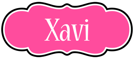 Xavi invitation logo