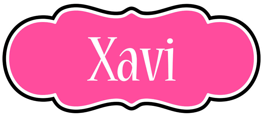 Xavi invitation logo