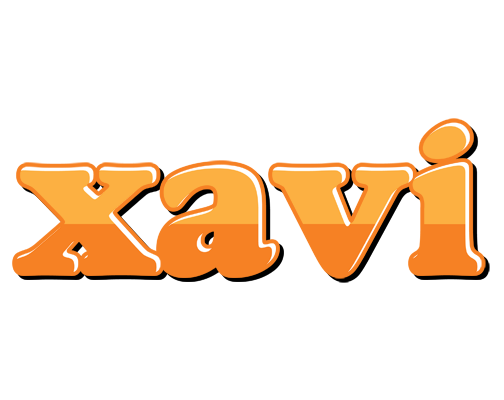 Xavi orange logo
