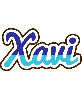 Xavi raining logo