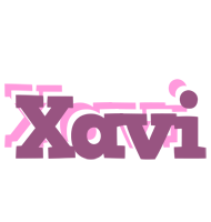 Xavi relaxing logo