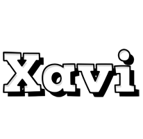 Xavi snowing logo