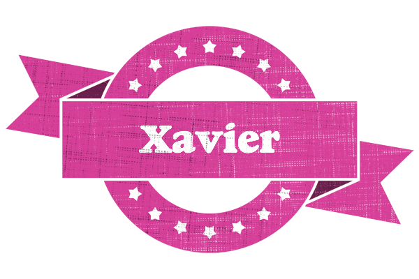 Xavier beauty logo