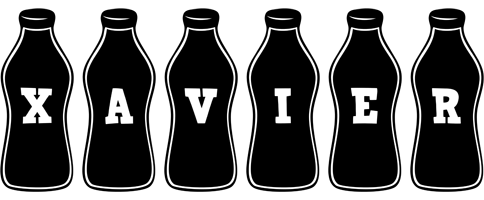 Xavier bottle logo