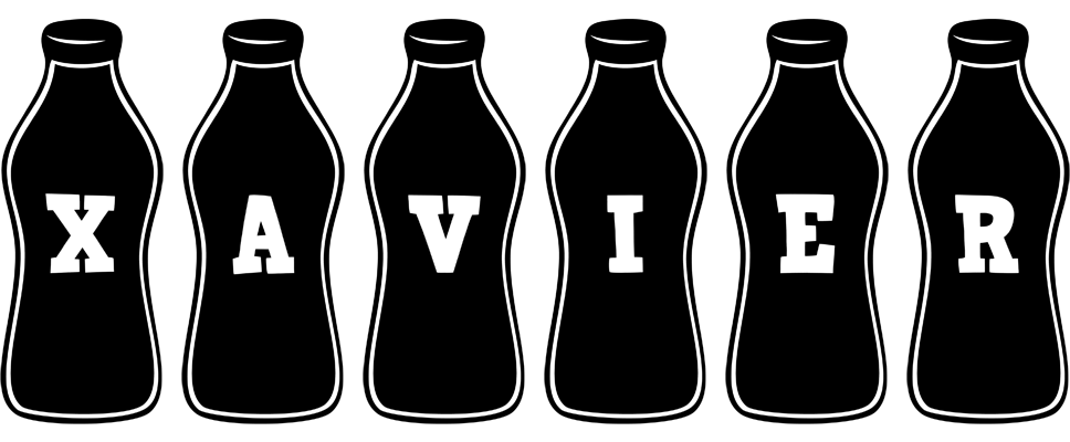 Xavier bottle logo