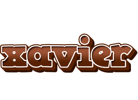 Xavier brownie logo