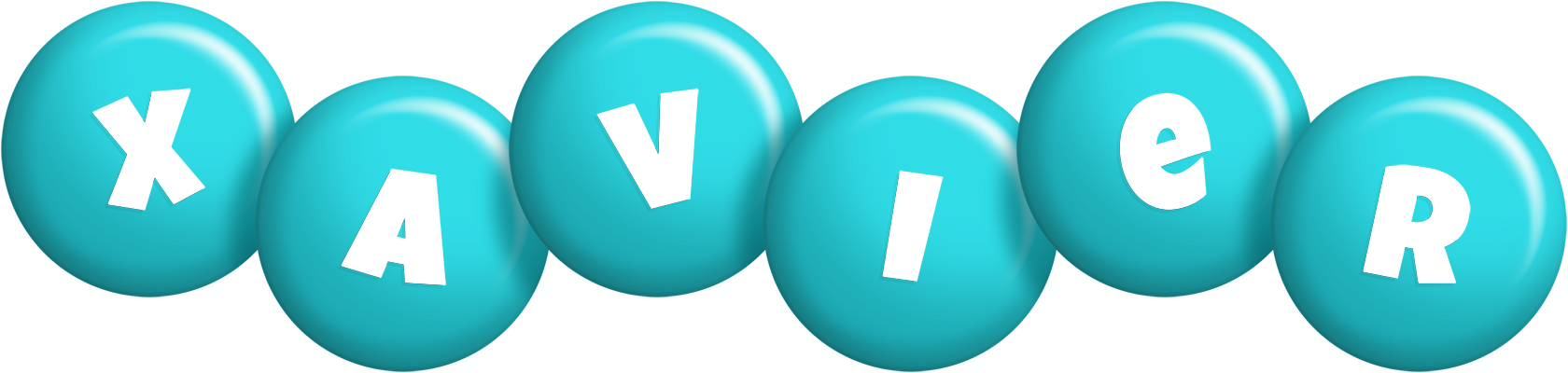 Xavier candy-azur logo