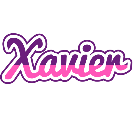 Xavier cheerful logo
