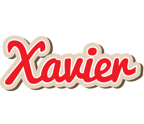 Xavier chocolate logo