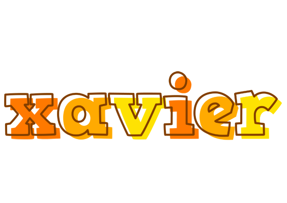 Xavier desert logo