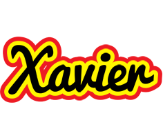 Xavier flaming logo